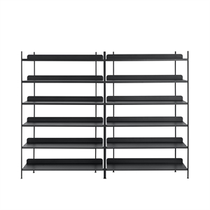 Muuto Compile Shelving System 8 Black