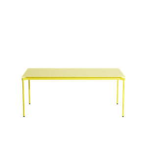 Petite Friture FROMME Rectangular Table 90x180 Yellow