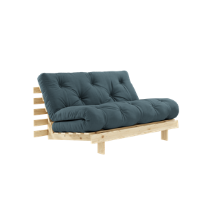 Karup Design Roots Sofa Bed With Mattress 140x200 757 Petrol Blue/Pine
