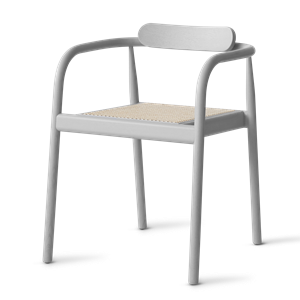 Please Wait to be Seated Ahm Dining Chair Ash Grey