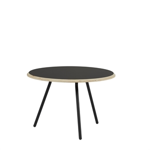 Woud Soround Coffee Table Black Laminate Ø60 H40.5