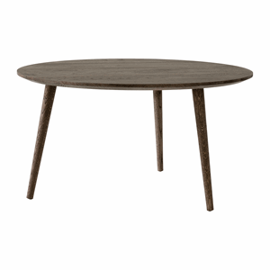 &Tradition In Between SK15 Coffee Table Smoked Oak Ø90 cm