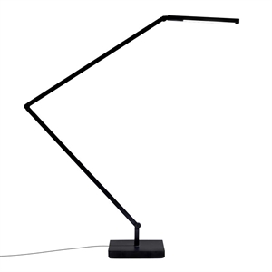 Nemo Untitled Linear Table Lamp w. Base Black 3000K