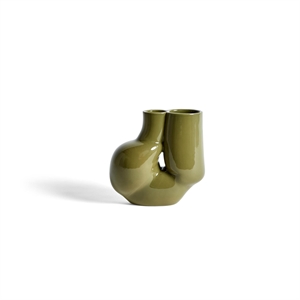 HAY W&S Chubby Vase Olive Green
