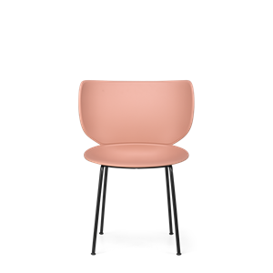 Moooi Hana Dining Chair Unpadded Set of 2 Dusty Pink/ Black