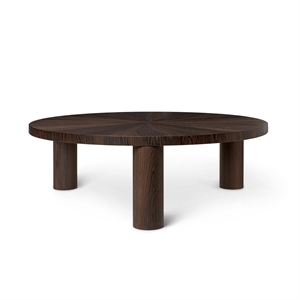 Ferm Living Post Star Coffee Table Large Smoked Oak