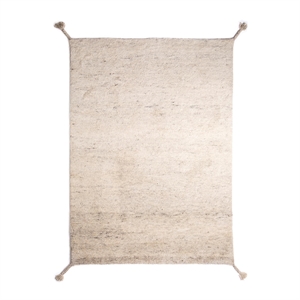 Woodnotes Uni Hand-knotted Wool Carpet 140 x 200 cm Ivory White