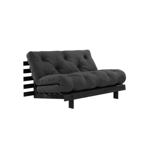 Karup Design Roots Sofa Bed With Mattress 140x200 734 Dark Grey/ Black Pine