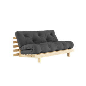 Karup Design Roots Sofa Bed With Mattress 160x200 734 Dark Grey/Pine