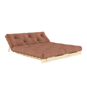 Karup Design Roots Sofa Bed with Mattress 160x200 759 Clay Brown/Pine