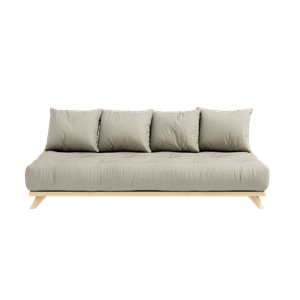 Karup Design Senza Daybed M. Mattress 314 Linen/Clear Lacquer