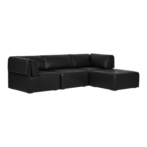 GUBI Wonder Sofa 3 Seater with Armrest and Chaise Lounge Brescia 0509
