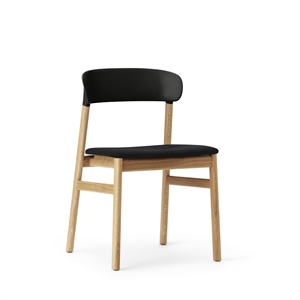 Normann Copenhagen Herit Dining Chair Upholstered Oak/Black