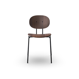 Sibast Furniture Piet Hein Dining Chair Black In Walnut
