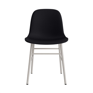 Normann Copenhagen Form Dining Chair Upholstered Group 7 Warm Gray/Steel
