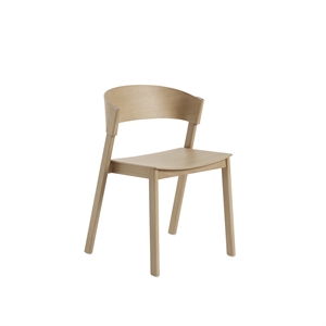 Muuto Cover Dining Chair w. Wood Base Oak