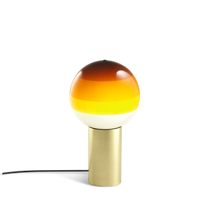 Marset Dipping Light Table Lamp Amber Medium