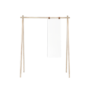 Karup Design Hongi Clothes Rack 150 M. Mirror Clear Lacquered Pine