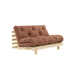 Karup Design Roots Sofa Bed with Mattress 140x200 759 Clay Brown/Pine