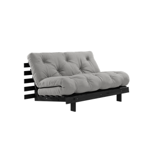 Karup Design Roots Sofa Bed With Mattress 140x200 746 Dark Grey/ Black Pine
