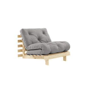 Karup Design Roots Sofa Bed with Mattress 90x200 746 Grey/Pine