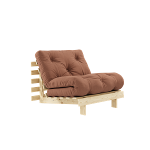 Karup Design Roots Sofa Bed with Mattress 90x200 759 Clay Brown/Pine