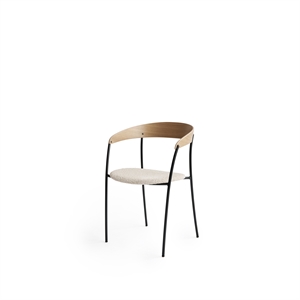 New Works Missing Dining Chair w. Armrest Oak/Barnum Lana
