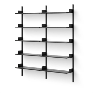 New Works Library Bookcase 1900 Black