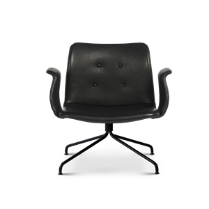Bent Hansen Primum Lounge Chair w. Armrests Black/ Black