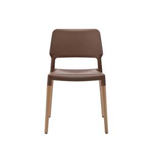 Santa & Cole Belloch Dining Chair Brown Natural