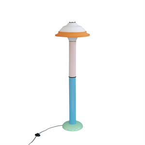 Sowden FL4 Floor Lamp Pink/ Blue