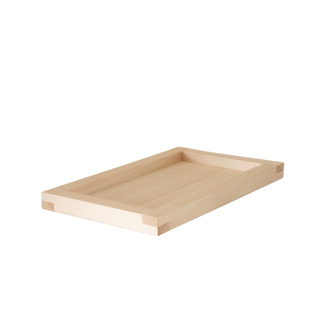 Vaarnii 009 Tray Rectangular Pine