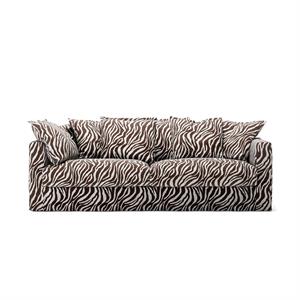 Decotique Le Grand Air 3-Seater Sofa Zebra/ Brown/ White