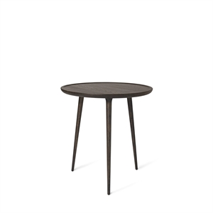 Mater Accent Cafe Table Sirka Gray Oak Ø70