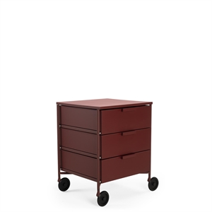 Kartell MOBIL Chest of Drawers Matt Plum