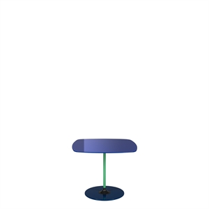 Kartell THIERRY Coffee Table 50x50 Blue