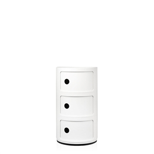 Kartell Componibili 3 Cabinet White