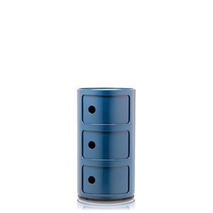 Kartell Componibili 3 Cabinet Blue