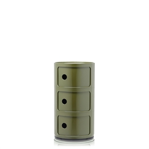 Kartell Componibili 3 Cabinet Green