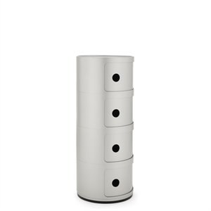 Kartell Componibili 4 Cabinet Silver