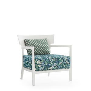 Kartell CARA MAT Liberty Artemis Outdoor Armchair White/Sage