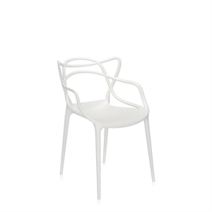 Kartell MASTERS Garden Chair 4-piece White