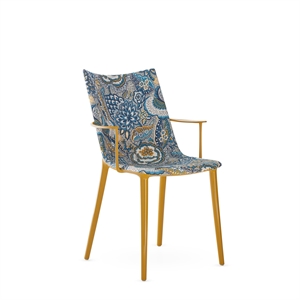Kartell HHH Dining Chair Mustard Yellow/Ink-Ochre