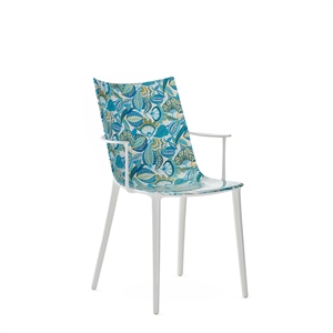 Kartell HHH Dining Chair White/Lapis
