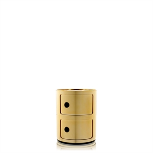 Kartell Componibili 2 Cabinet Gold