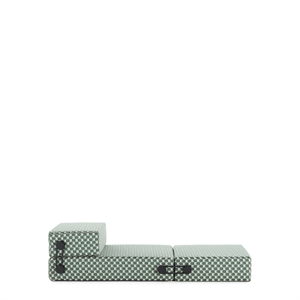 Kartell TRIX LIBERTY OBI CHECK Outdoor Mattress/Sofa Sage