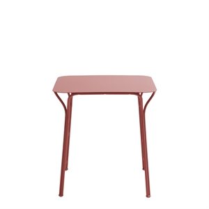 Kartell Hiray Outdoor Table Square H72 Rust