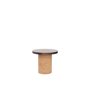 Frama Sintra Side Table/Coffee Table Small Black Marble/Cork