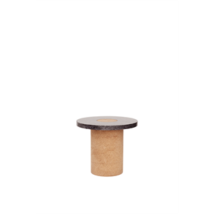 Frama Sintra Side Table/Coffee Table Small Black Marble/Cork