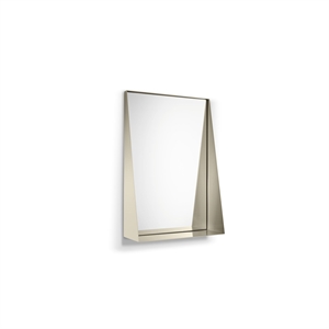 Please Wait to be Seated Beak Mirror Small Cream